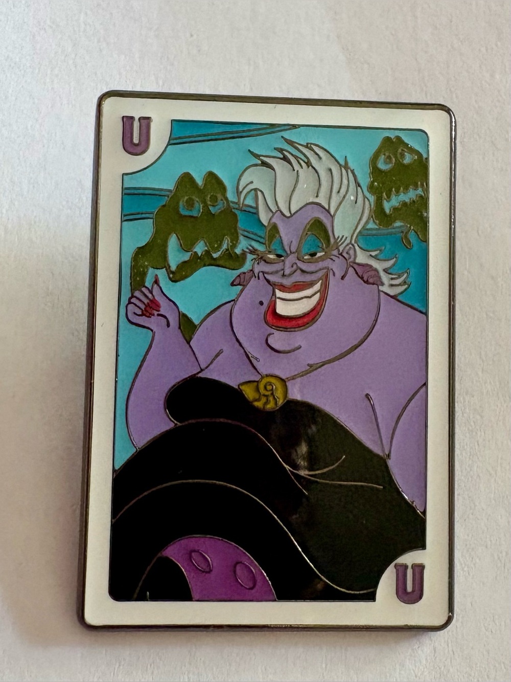 Loungefly Villains Playing Cards Card Mystery Little Mermaid Ursula Disney Pin